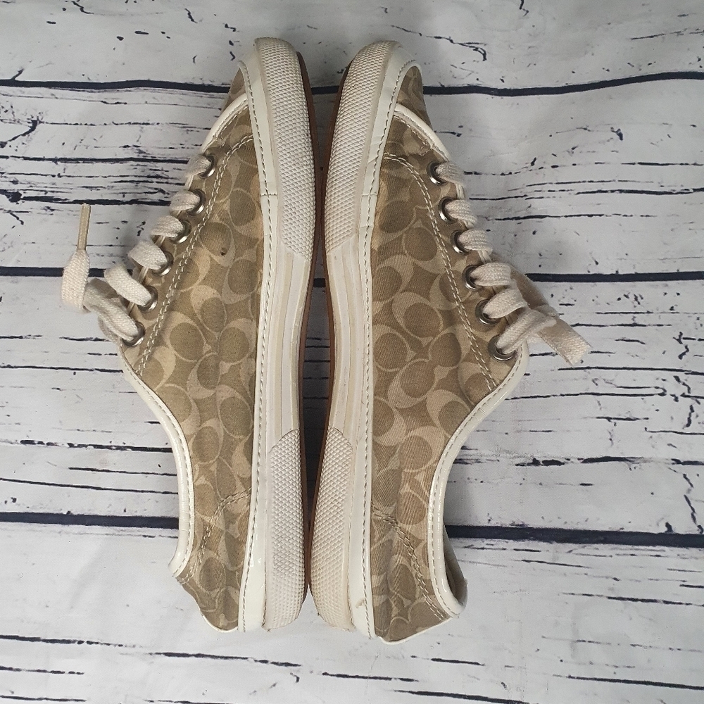 Coach Signature Women Sneaker Size 6.5 - Picture 4 of 10